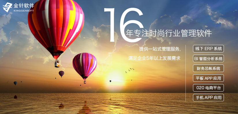 金针软件 深耕鞋服皮具行业15年的财务管理信息专家